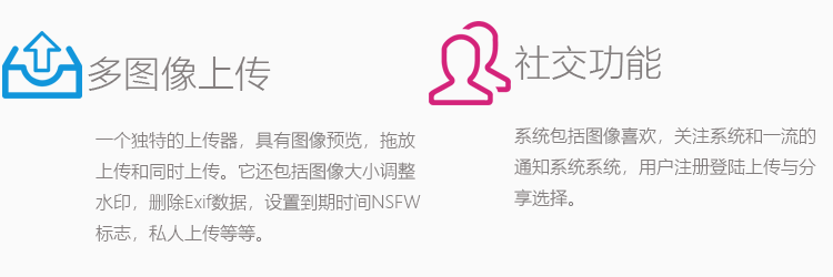 图片网站系统、图床网站源码、图片上传分享网站 包安装设置https