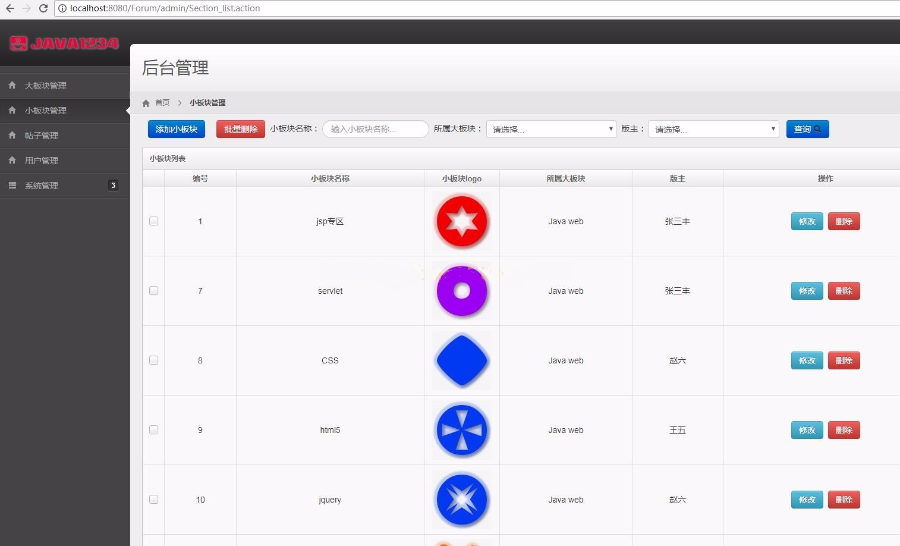java项目源码,实战项目,学生作业 javaWEB ssh 论坛 带注册登录