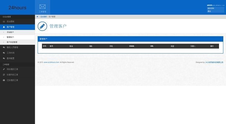 工单系统V1.0商业开源版,THINKPHP内核开发,多用户+多客服+短信+邮件+全开源