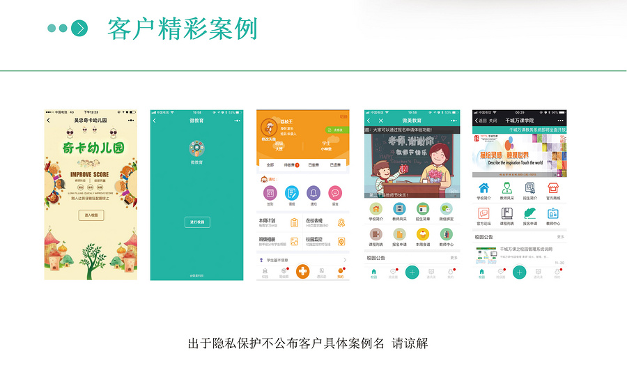 微信公众号在线教育网校多校版培训学校教育机构教务管理系统源码