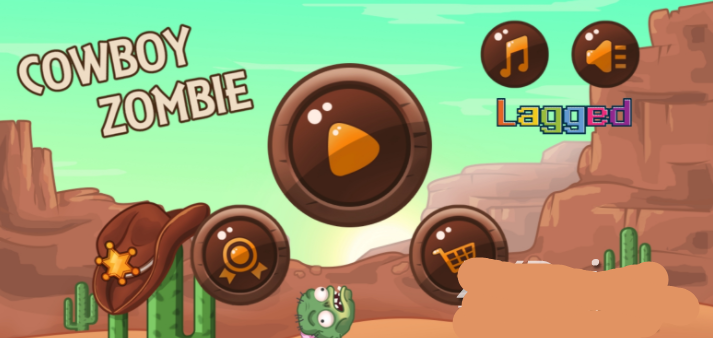 Html5游戏源码 《CowBoy Zombie》 可做微信小游戏源码