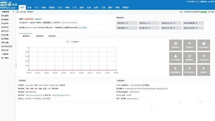 【求职招聘】PHP云人才系统V4.20 带安装说明 招聘网站源码 人才招聘系统源码