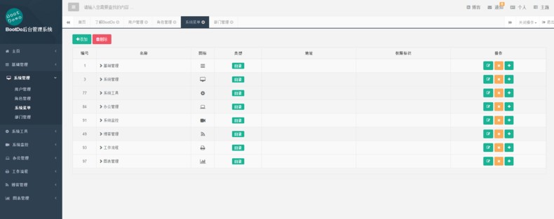 java后台管理系统项目源码 源代码springboot框架bootstrap ssm