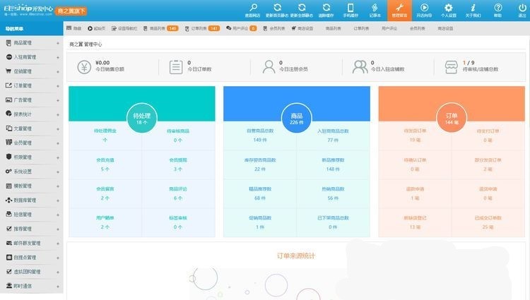 仿京东商城ecshop仿小京东B2B2C多用户商城系统源码修复版