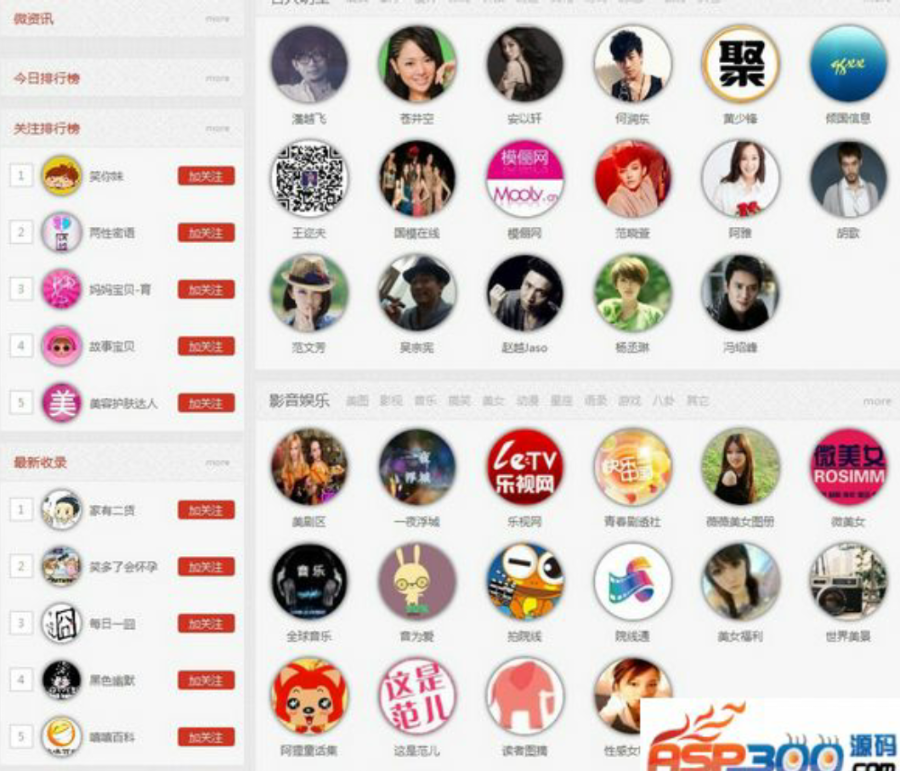 微信公众号导航源码|仿扔 赞网,整站打包+数据+3G手机版