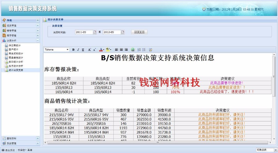 Java extjs 角色 用户 销售数据决策管理系统源码 源代码 程序 