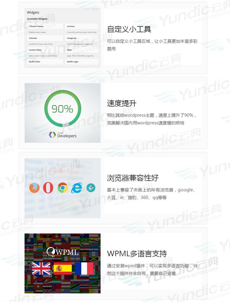 Betheme汉化主题 wordpress网站源码html5企业商城外贸模板 云典