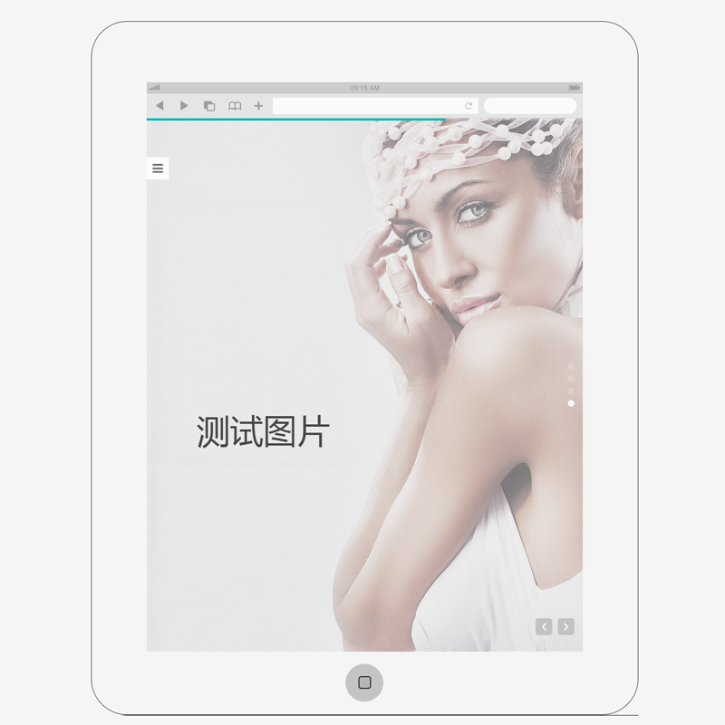 PHP自适应手机产品画廊展示婚纱摄影网站源码HTML5响应式网站模板