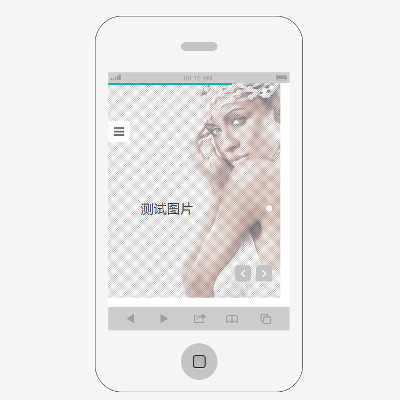 PHP自适应手机产品画廊展示婚纱摄影网站源码HTML5响应式网站模板