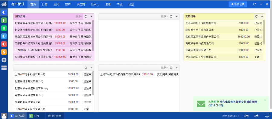 [ 然知协同管理系统 v4.6.3 ]