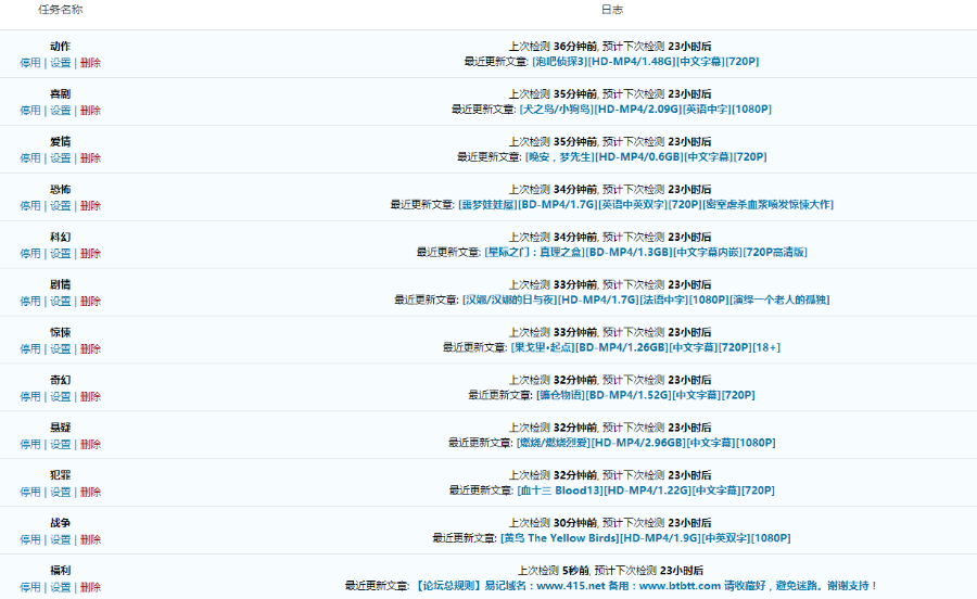【整站资源+手机端】BT种子采集站，BT电影资源网站源码_电影视频网站整站数据