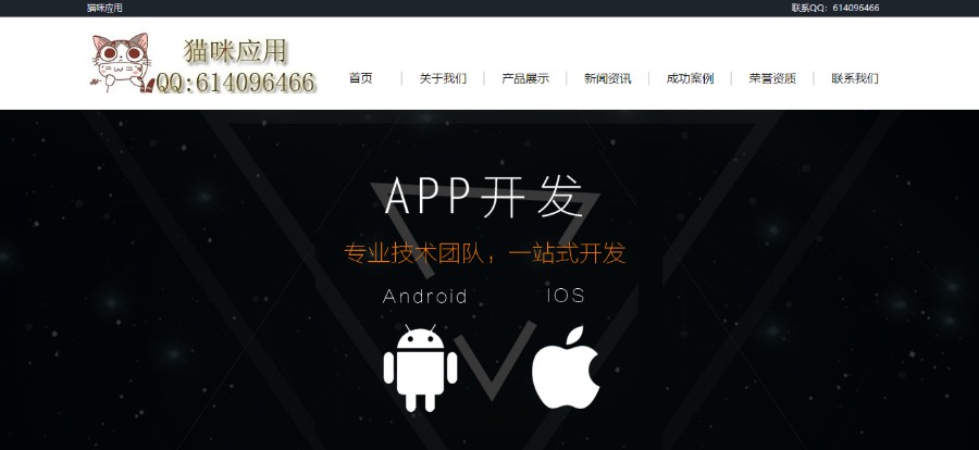 企业站h5企业官网网站高端大气的公司官网包含前后台和手机端