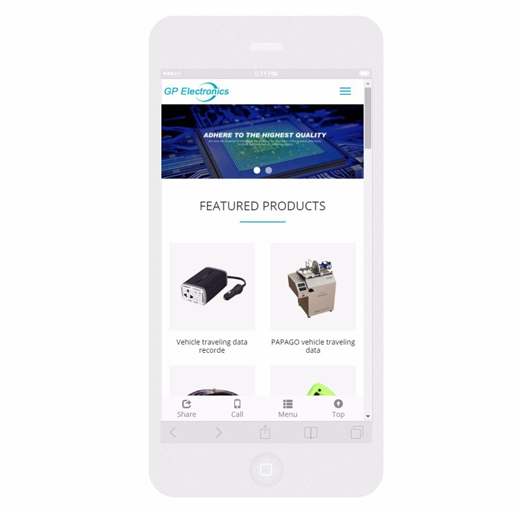 thinkphp英文电子产品网站源码 外贸响应式模板 手机自适应 PHP伪静态seo 