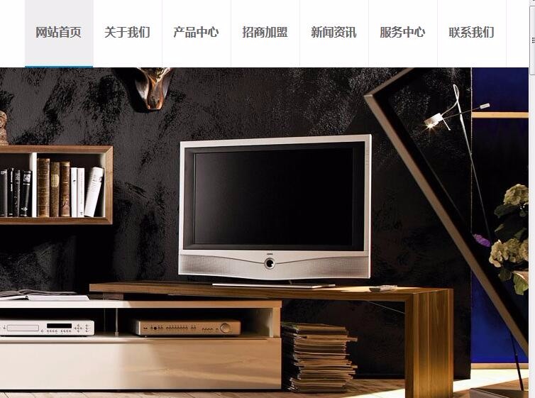 PHP响应式家居衣柜网站模板源码（自适应手机）