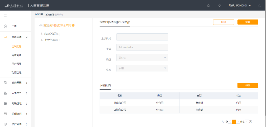 大型OA自动化办公系统