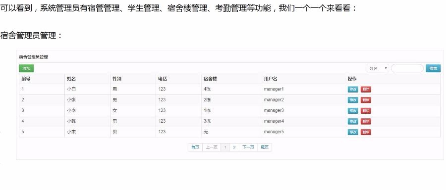 Jsp servlet mysql实现的学生宿舍管理系统项目源码附导入视频教