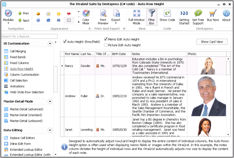 devexpress  新版汉化v15.1.6 送CSwinform快速开发框架 