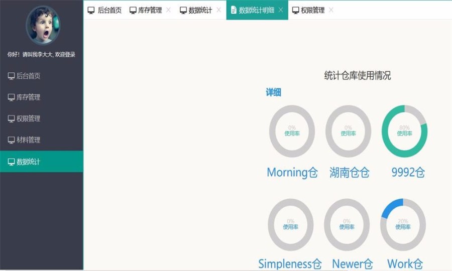 JAVA服装库存CMS后台管理系统源码