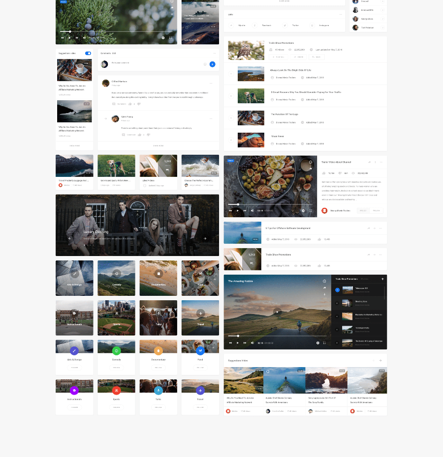 200+用户界面webUI后台管理界面模板PSD+Sketch 格式 