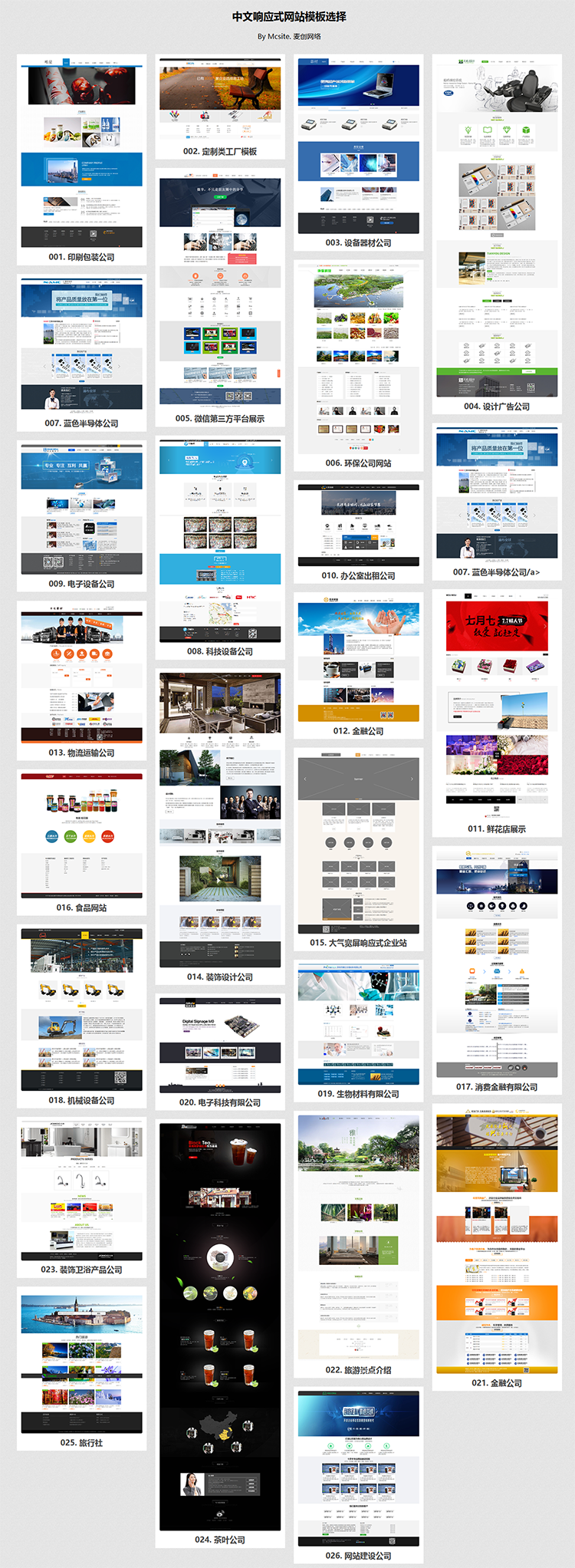 精美HTML5企业公司官方自适响应式网站模板源码phpcms带手机后台 