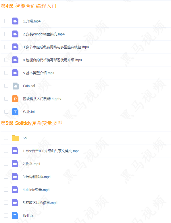 2018年更新版区块链|加密货币技术|理论到实战全套视频教程