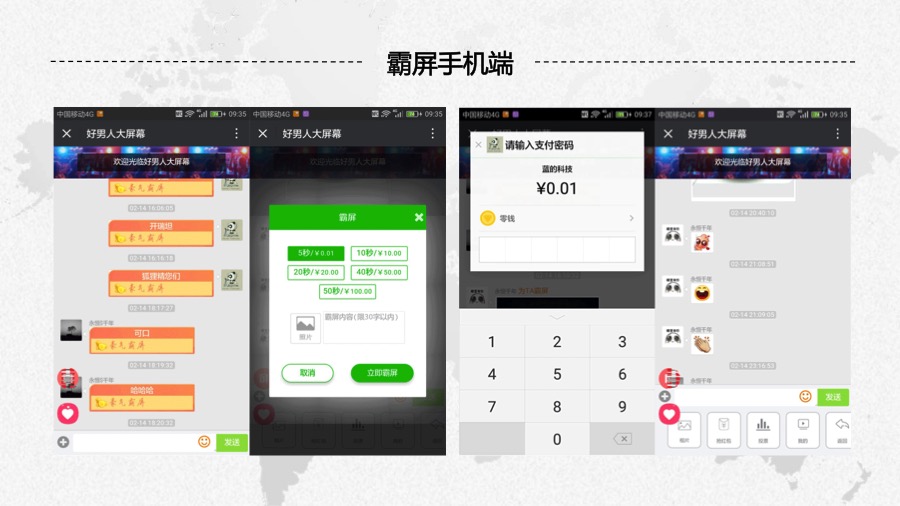 微信墙婚庆会议大屏幕3D签到抽奖摇一摇微信上墙源码