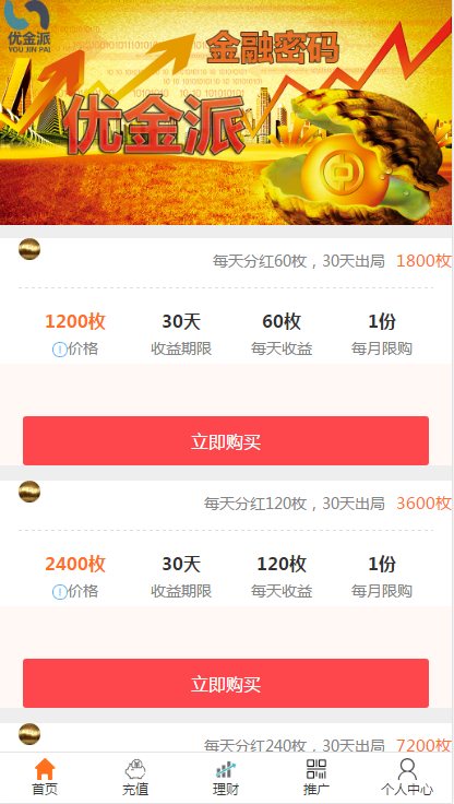 2019年乐百汇11月6日完美修复版7.0/每日返利/日分红/新项目/投资/金融