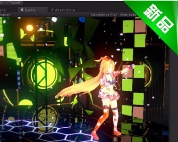 unity3D/iOS/android/AR/美少女跳舞源码 