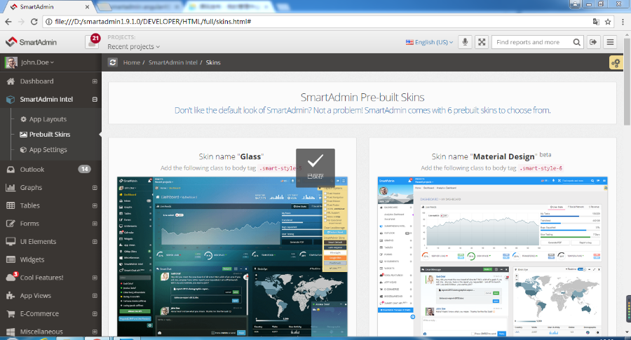 smartadmin4.0.2 angular6模板 bootstrap 后台模板 下载 