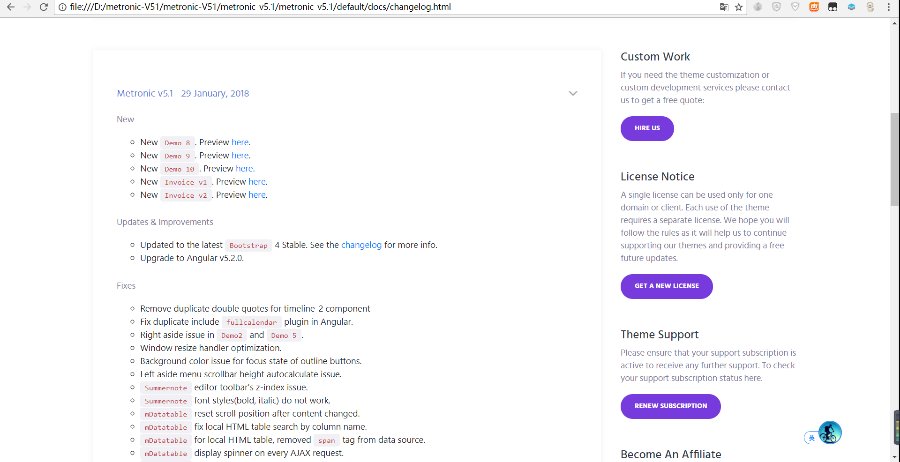 Metronic6.1.2 bootstrap后台管理模板 html5后台网页模板(送Metronic4.7.5)