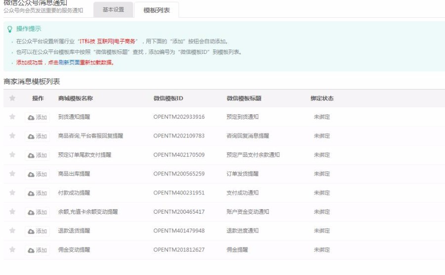 shopnc b2b2c 33hao shopwwi 微信通知插件