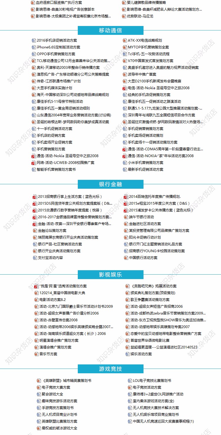 2000套企业公司活动执行策划方案文案品牌营销地推线下公关传播