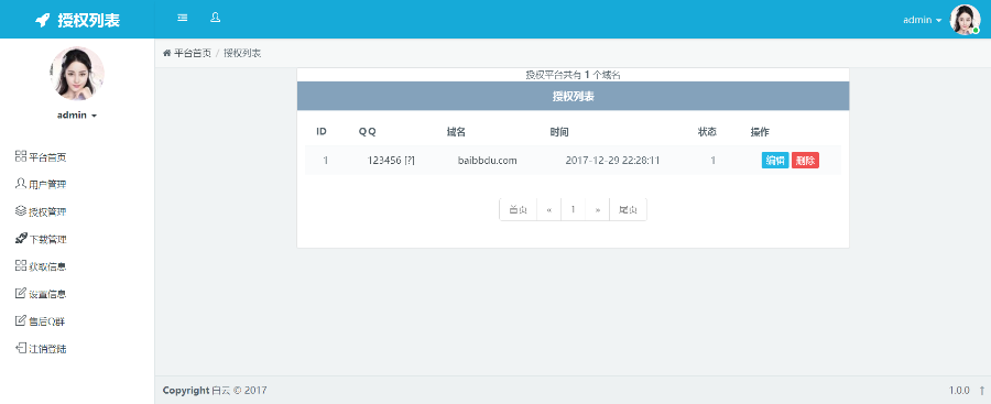【php源码】好用的授权网站程序源码