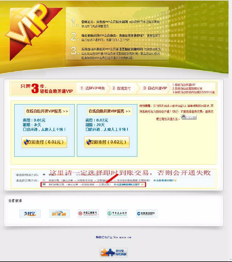 vip购买-支付宝接口商业版dz插件discuz插件，让会员通过支付宝直接购买特定的用户 