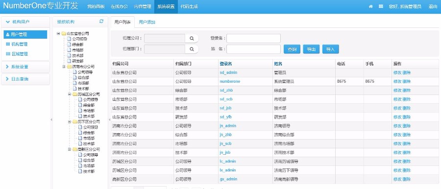 java办公系统 oa系统 ERP后台管理系统源码带相关参考文档
