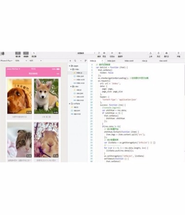 thinkphp图片管理系统小程序 带后台网站源码