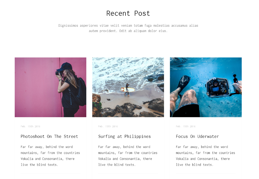 扁平化简洁Air轻量级HTML5响应式模板