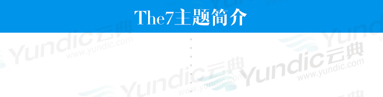 The7中文汉化版wordpress主题 外贸企业自适响应式网站源码模板 