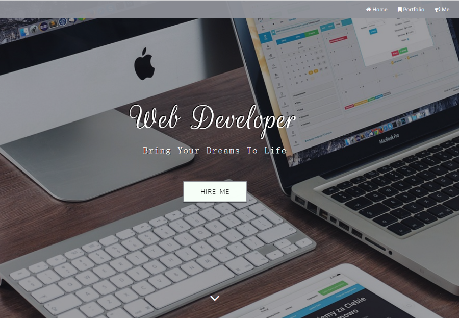 Developer程序员开发者项目网页模板 