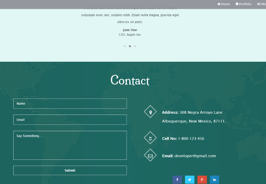 Developer程序员开发者项目网页模板 