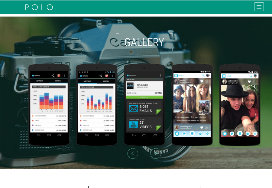 Amazing漂亮App项目开发展示网页模板 
