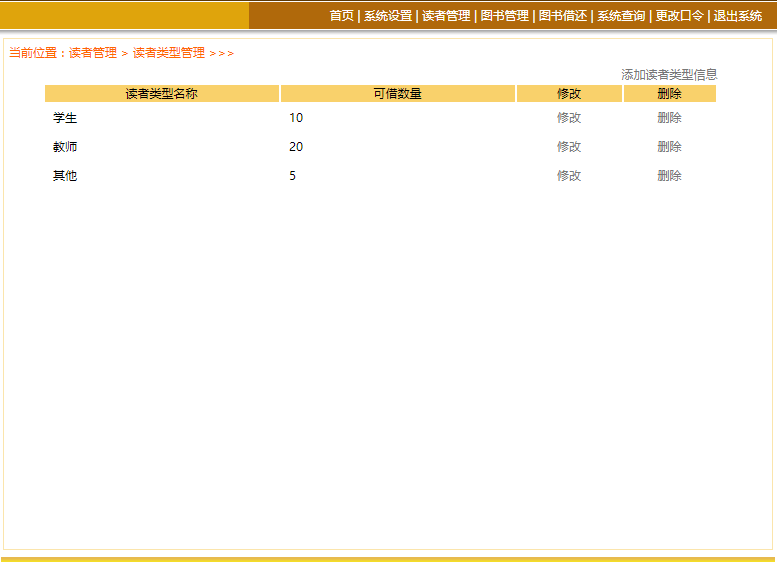 【毕业设计】基于Jsp+MySQL实现图书管理系统