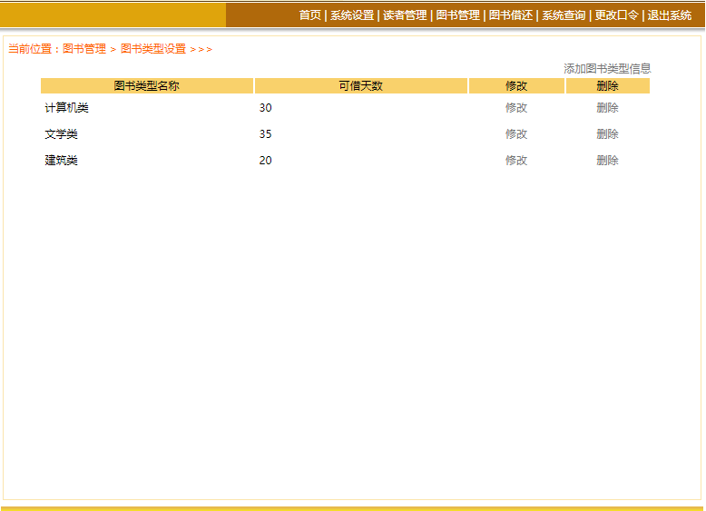 【毕业设计】基于Jsp+MySQL实现图书管理系统
