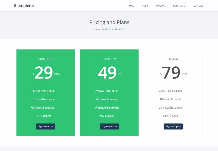 基于Bootstrap的精品网站建设公司官网模板 