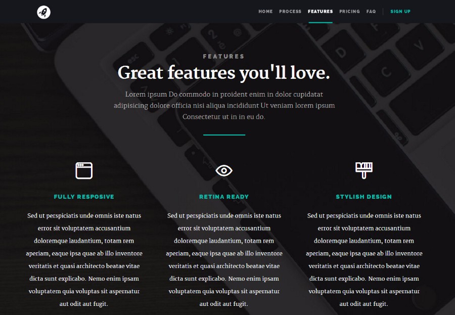 简约全屏手机应用开发公司网站模板