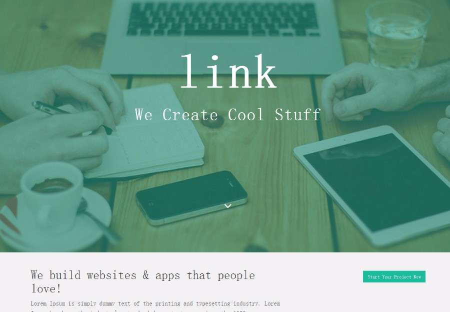 响应式UI设计师个人作品主页模板