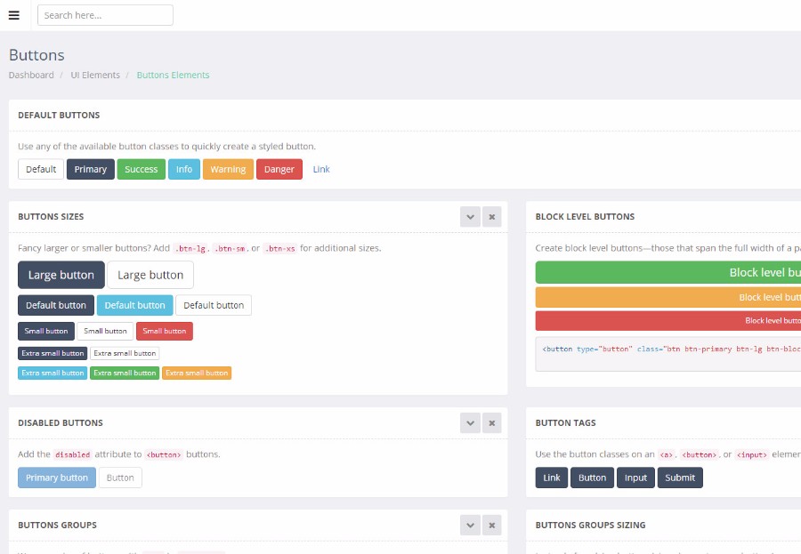 基于Bootstrap扁平化响应式网站后台管理模板 