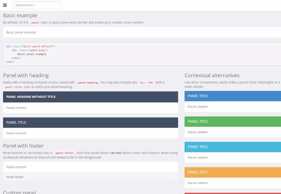 基于Bootstrap扁平化响应式网站后台管理模板 