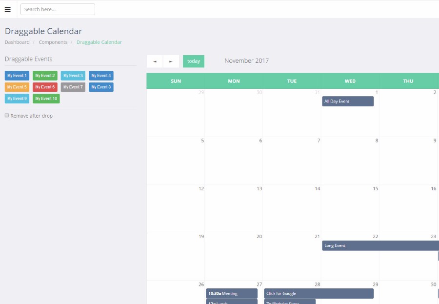 基于Bootstrap扁平化响应式网站后台管理模板 