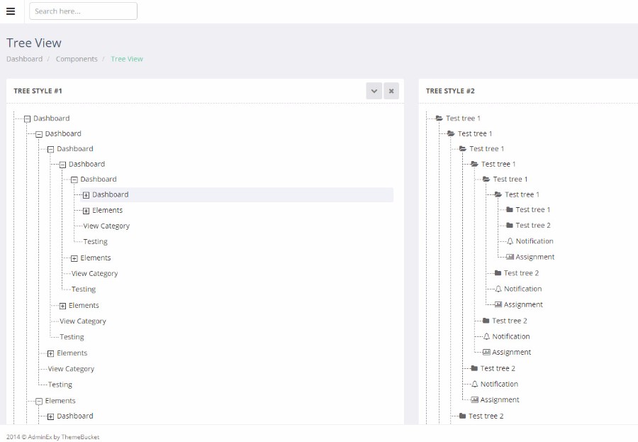 基于Bootstrap扁平化响应式网站后台管理模板 
